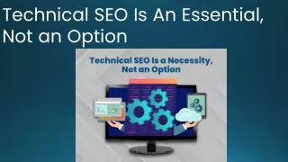 technical seo is an essential not an option