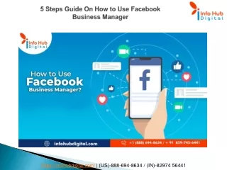 5 steps guide on how to use facebook business manager
