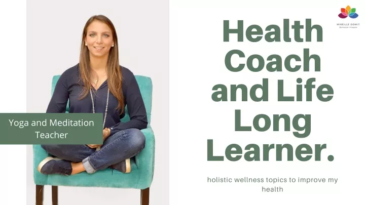 health coach and life long learner