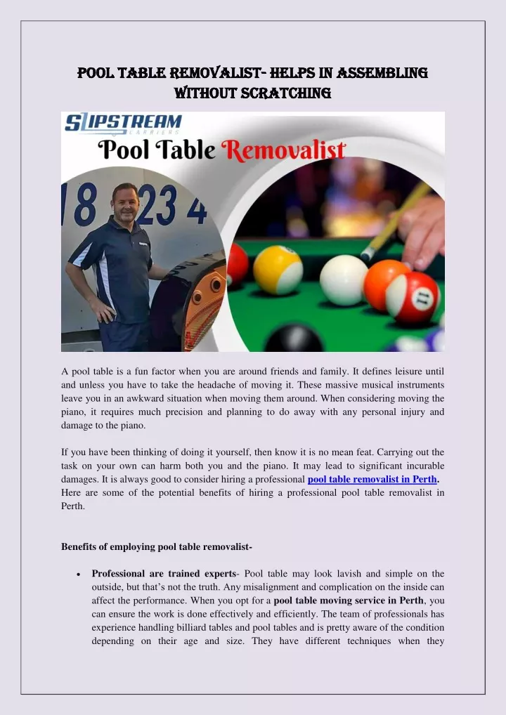 pool table removalist pool table removalist helps