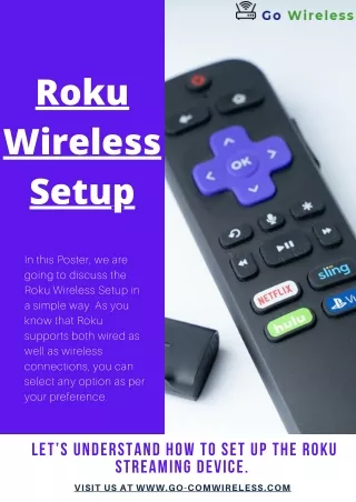 roku wireless setup