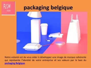packaging belgique