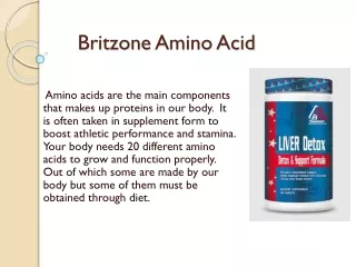 Britzone Amino Acid