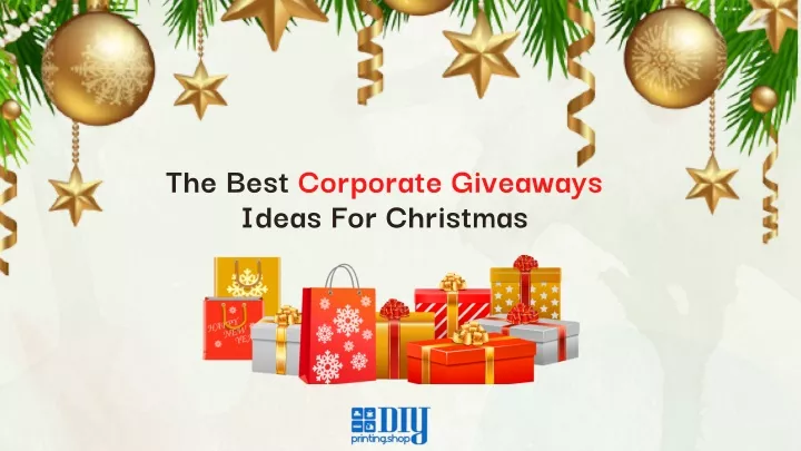 the best corporate giveaways ideas for christmas