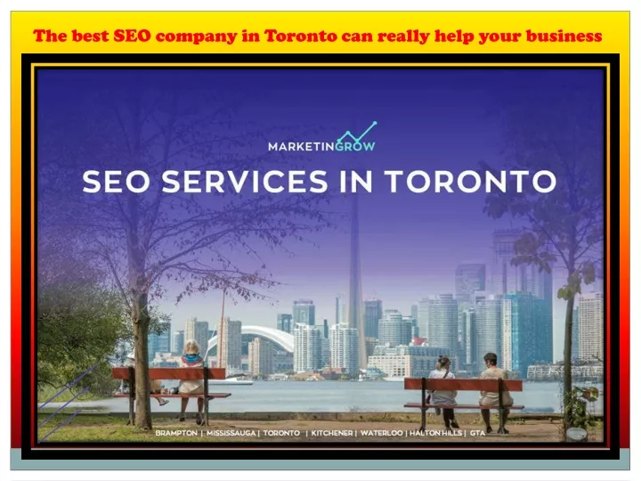 the best seo company in toronto can really help