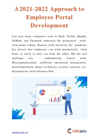 a 2021 2022 approach to employee portal development