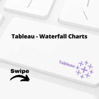 tableau waterfall charts