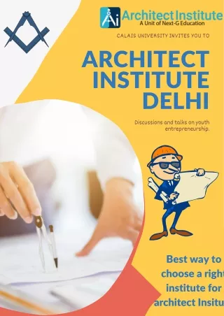 Architect Institute in Delhi