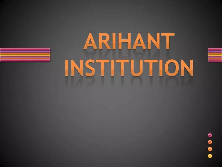 arihant institution