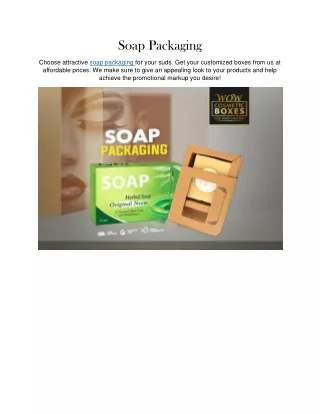soap packaging