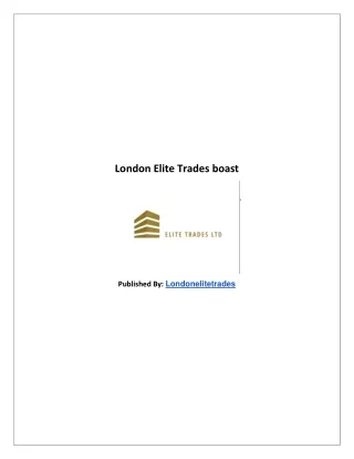 London-Elite-Trades-boast