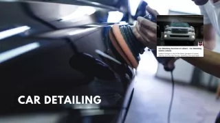 car detailing