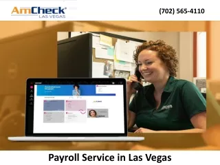 Payroll Service in Las Vegas