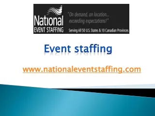 event staffing