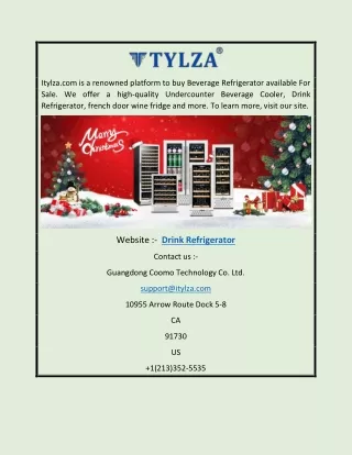 Drink Refrigerator | Itylza.com