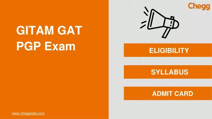 gitam gat pgp exam