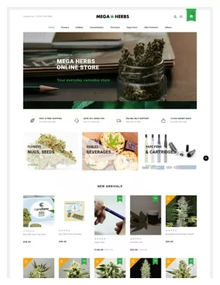 Mega herbs online store