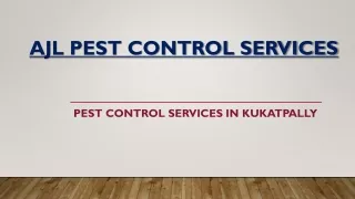 AJL PEST CONTROL SERVICES kukatpally