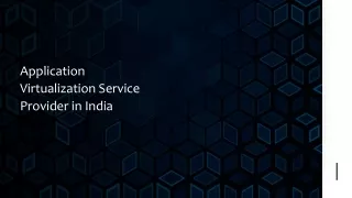 application virtualization service provider in india