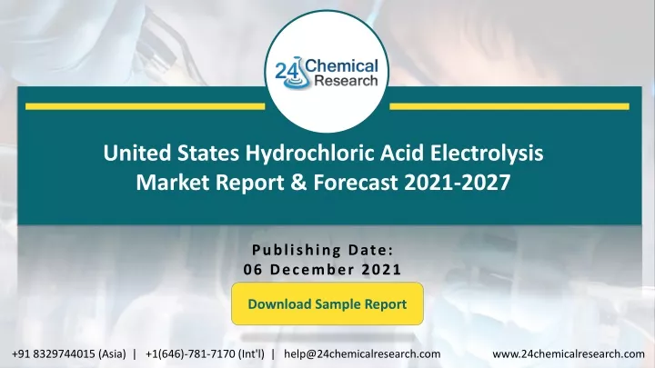 united states hydrochloric acid electrolysis