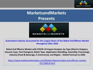 marketsandmarkets presents