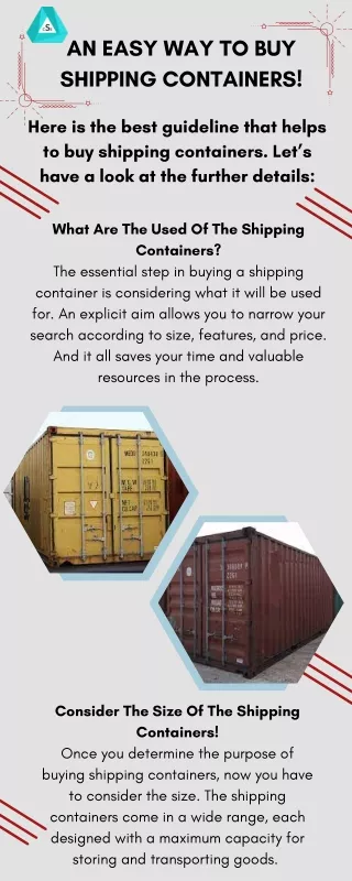 An Easy Way To Buy Shipping Containers!
