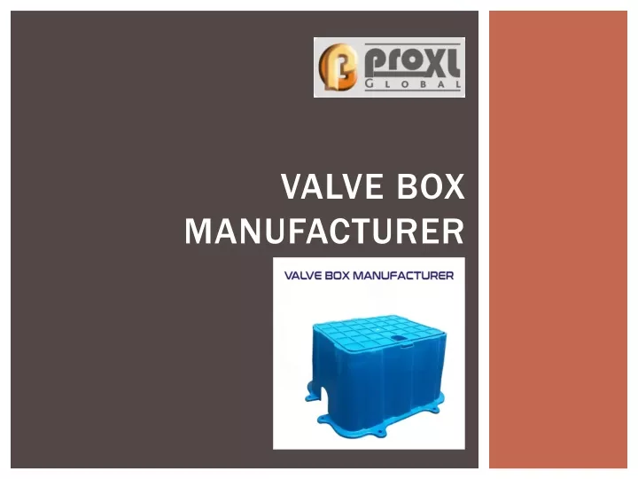 valve box manufacturer