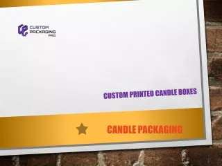 Candle Packaging