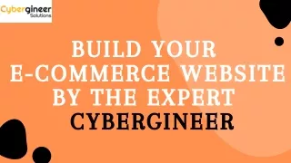 Build Your eCommerce Website By the Expert - Cybergineer