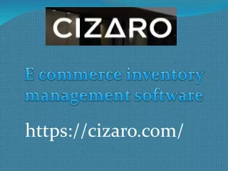 e commerce inventory management software