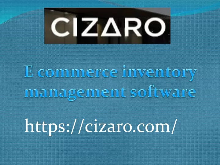 e commerce inventory management software