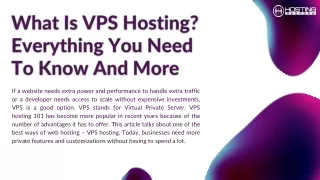 if a website needs extra power and performance