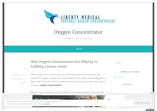 How Oxygen Concentrators Are Helping In Tackling Corona-virus?