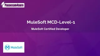 mulesoft mcd level 1