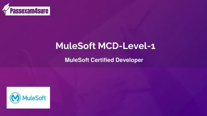 mulesoft mcd level 1