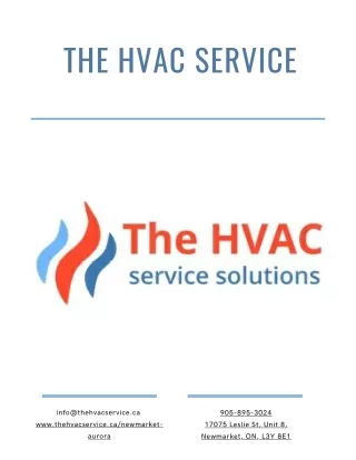 The HVAC Service Newmarket