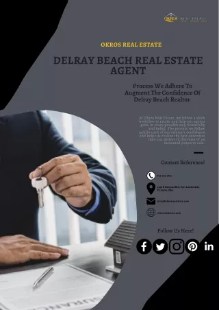 How Delray Beach Real Estate Agent Sales Improved by Okros Real Estate