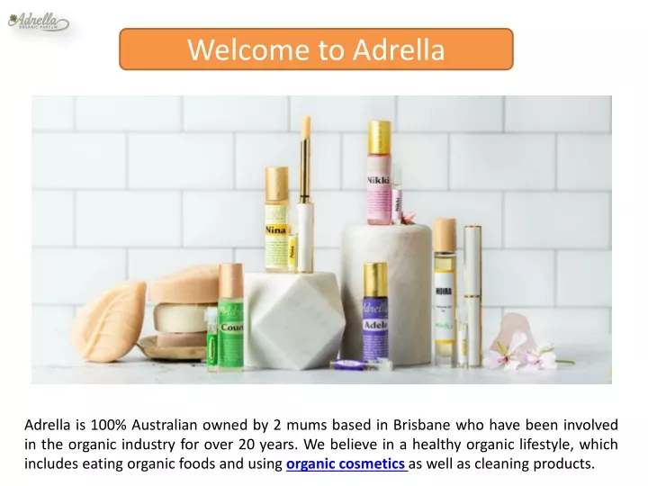 welcome to adrella