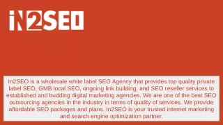 in2seo is a wholesale white label seo agency that