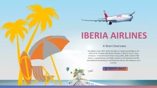 Iberia Airlines customer care number  - travelqart