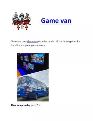 Game Van