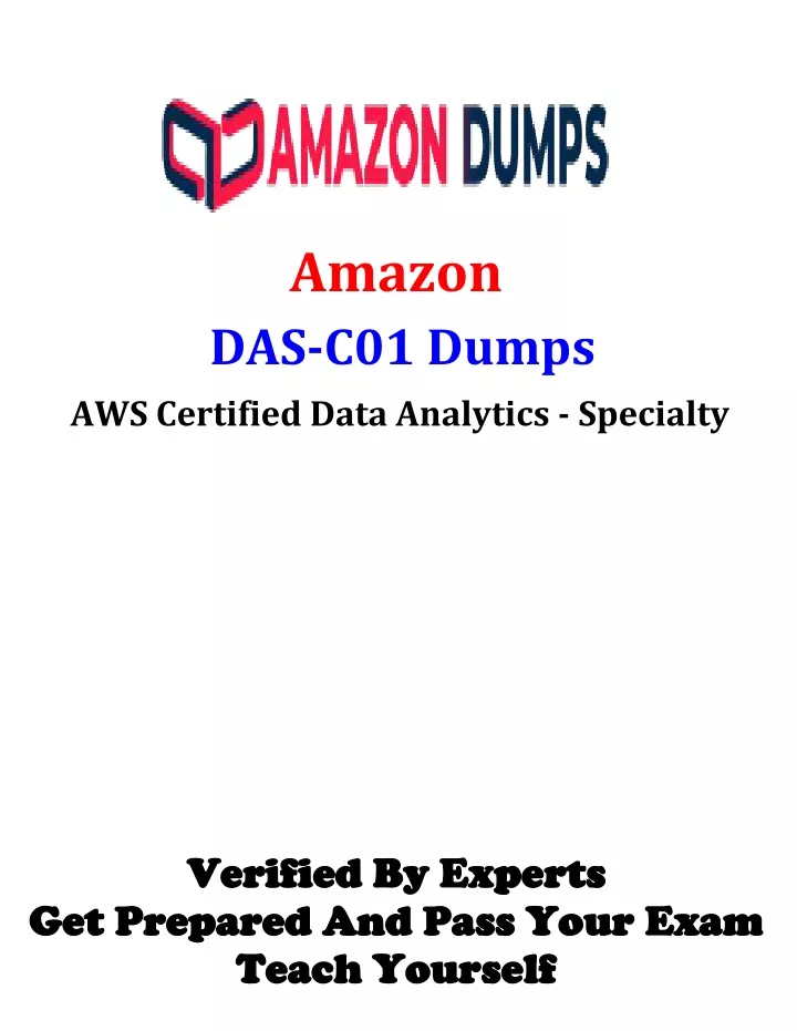 amazon das c01 dumps aws certified data analytics