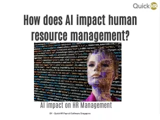 how does ai impact human resource management
