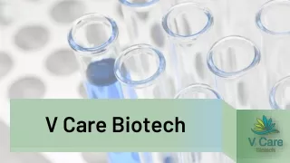 Difference between Manufacturing Company and Pharma Marketing Company - V Care Biotech
