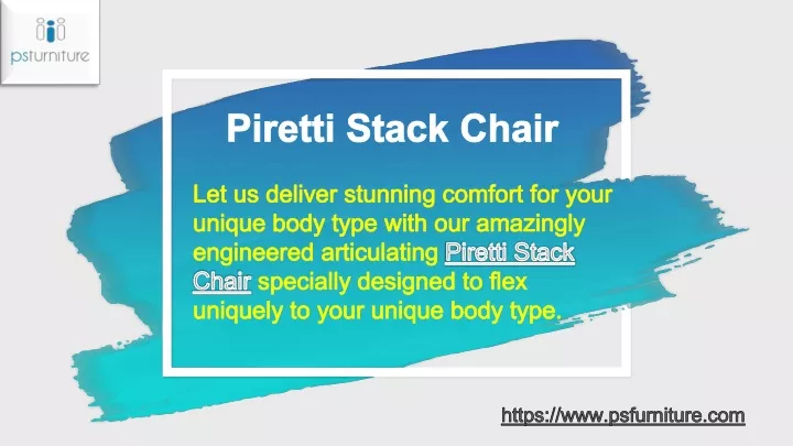 piretti stack chair