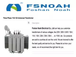 Compact Transformer Substation