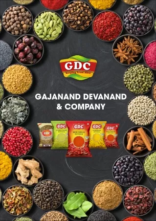 GDC Spice Manufacturers | Natural Spices Suppliers Jaipur