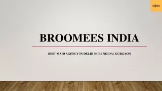 Patient Care Services in Delhi - Broomees India