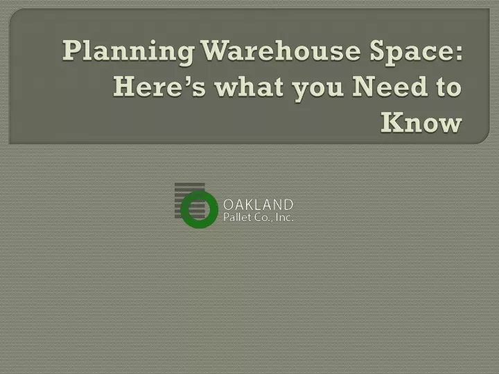 planning warehouse space here s what you need to know