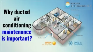 Why ducted air conditioning maintenance is important